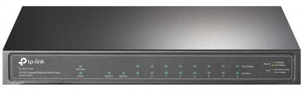TP-LINK SWITCH TL-SG1210P 10-Port Gigabit Desktop