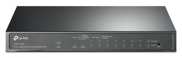 TP-LINK SWITCH TL-SG1210MPE 10-Port Gigabit Easy Smart