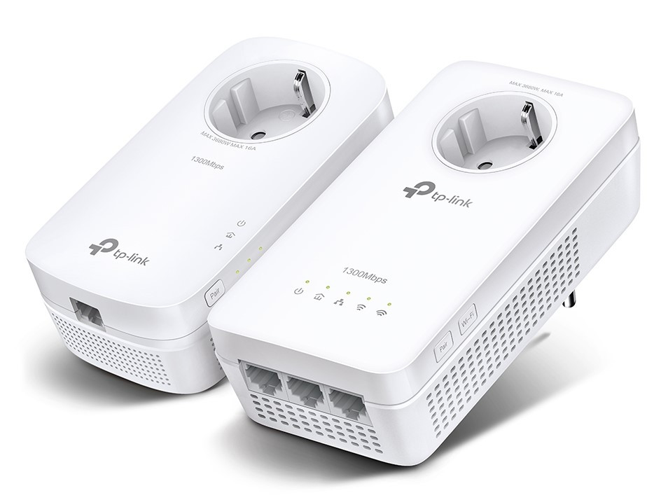 TP-LINK POWERLINE TL-WPA8631P KIT AV1300 Gigabit WiFi Kit