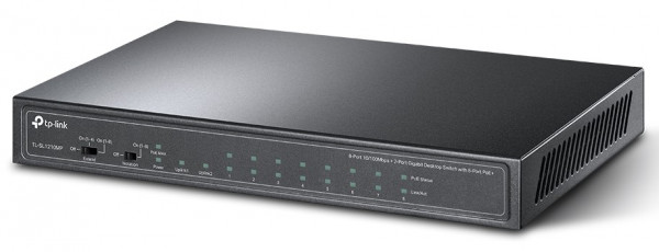 TP-LINK SWITCH TL-SL1210MP 10-Port Gigabit Desktop