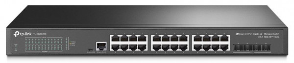 TP-LINK SWITCH TL-SG3428X JetStream 24Port Gigabit L2+