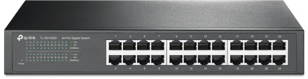 TP-LINK SWITCH TL-SG1024D 24-Port Gigabit Desktop/Rackmount