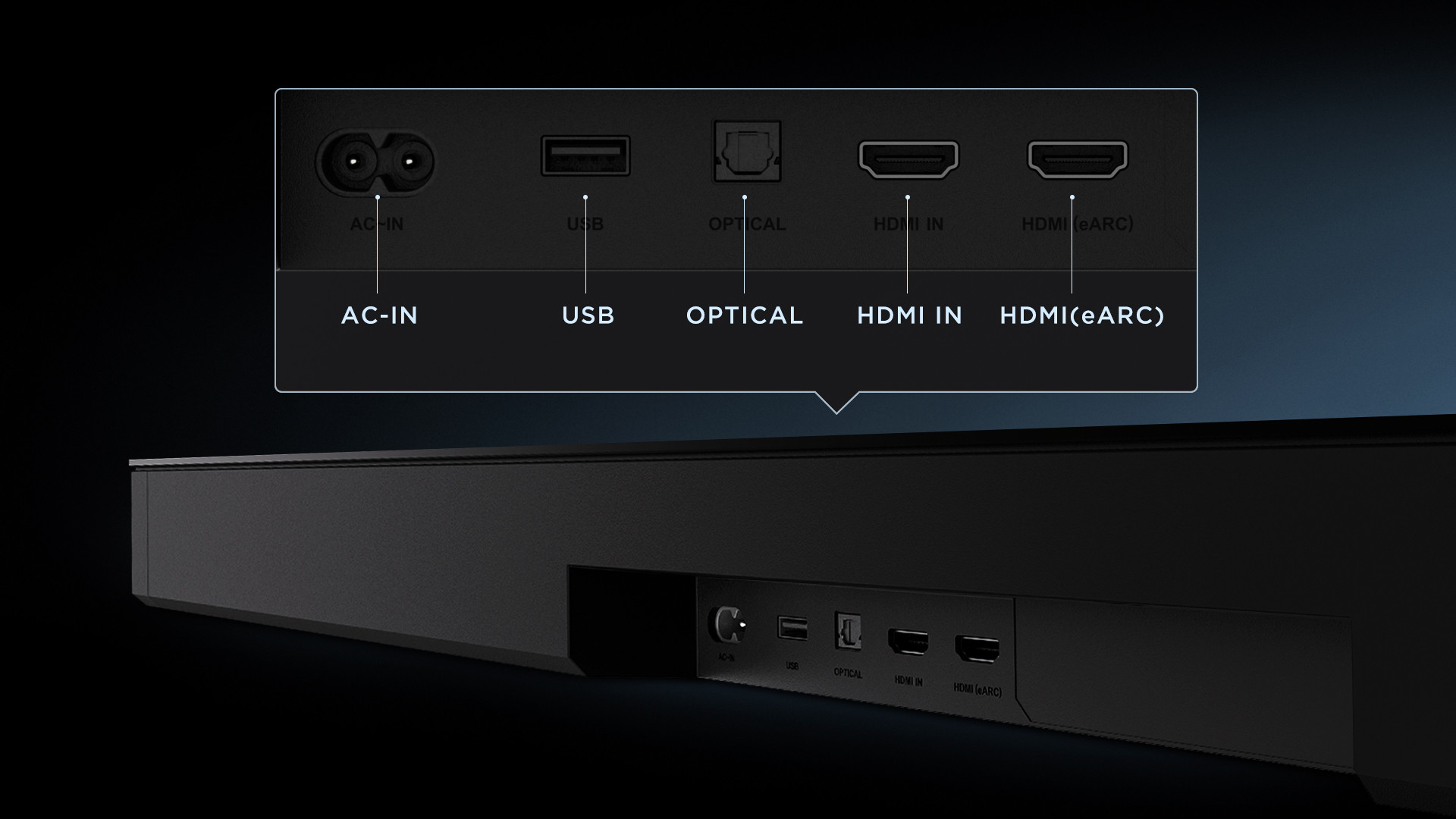 TCL Q85HE Dolby Atmos 7.1.4 multifunkciós hangprojektor