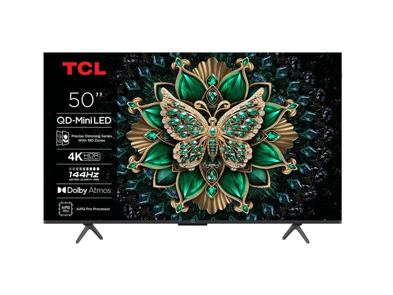 TCL 50" 50C6K QD-MiniLED 127cm 4K Google TV