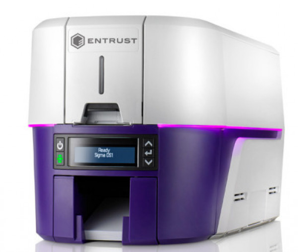 Entrust Sigma DS1 1 oldalas kártyanyomtató