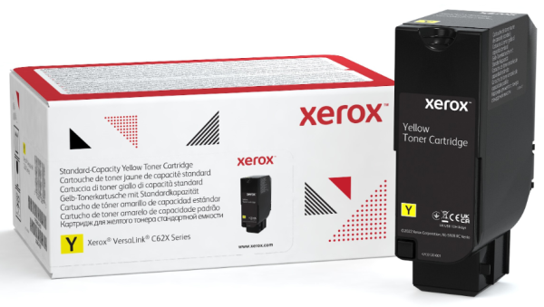 Xerox C620 toner Yellow 6000 oldalra