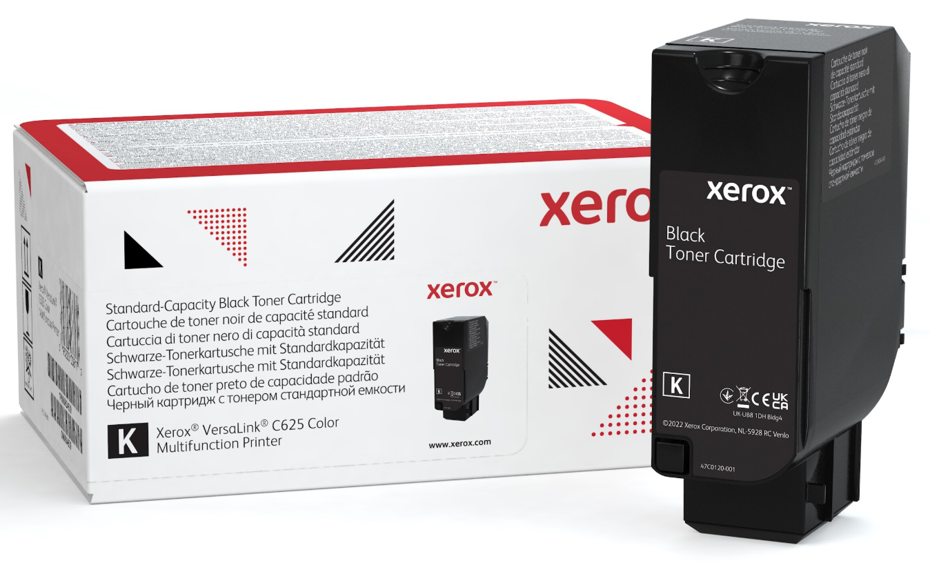 Xerox C620 toner Bk 8000 oldalra