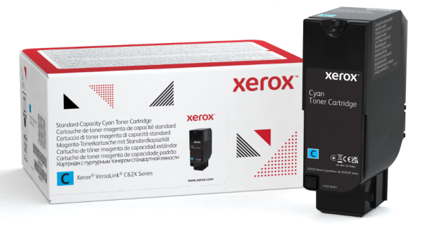 Xerox C620 toner Cyan 6000 oldalra