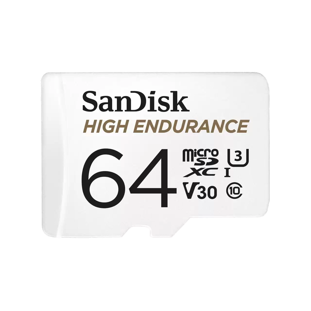 SanDisk, SD Kártya, 64GB, High Endurance, 100Mb/s