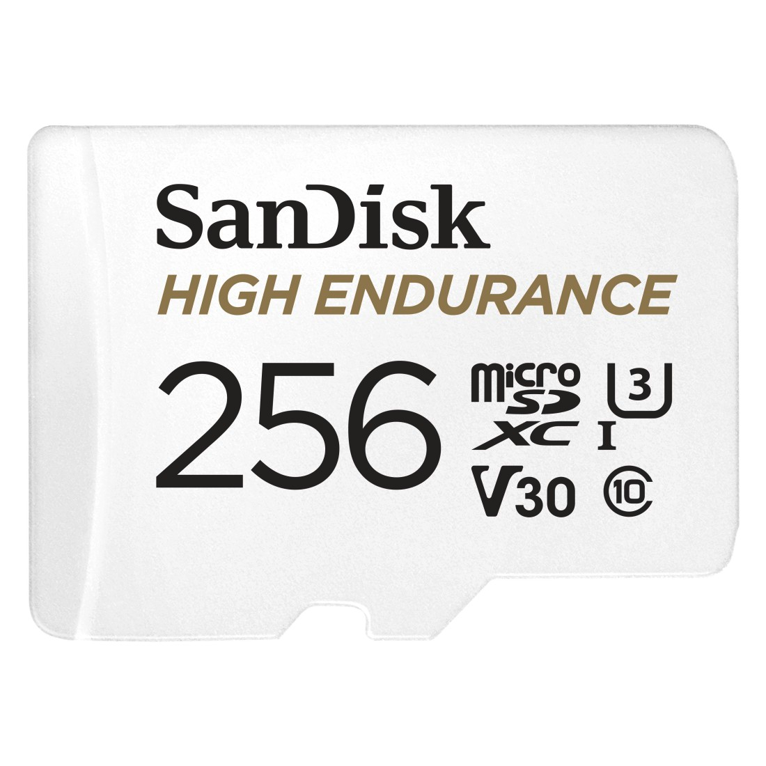SanDisk, SD Kártya, 256GB, High Endurance, 100Mb/s
