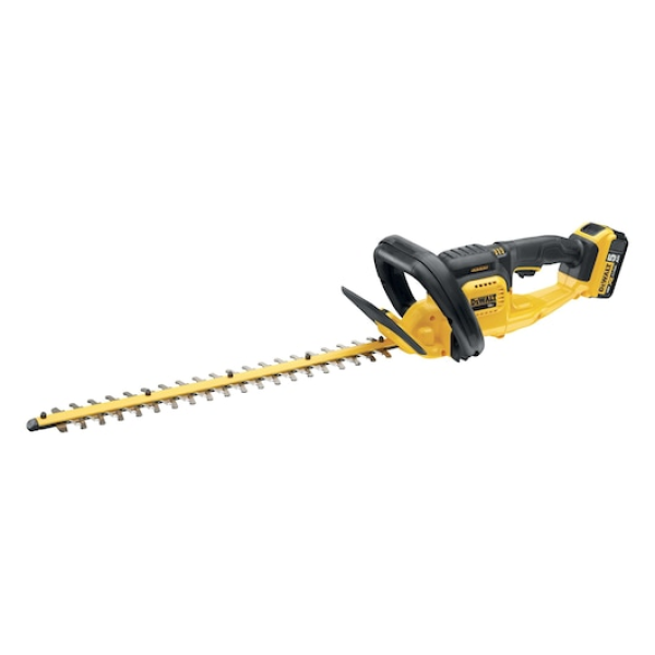 DEWALT Sövényvágó, 18V (XR), 55cm vágáshossz, 1×5Ah akkuval és töltővel