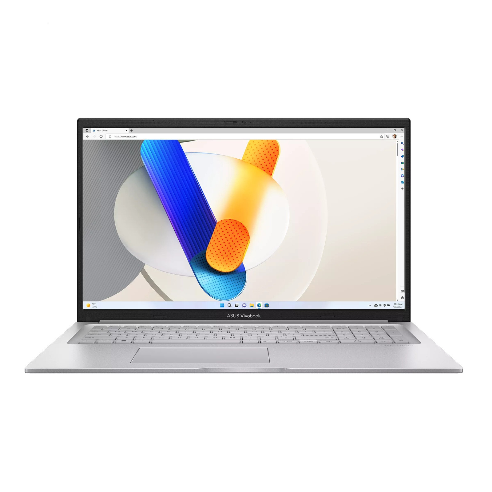 ASUS Vivobook X1704VA-AU817W Intel Core 5 120U 17.3inch FHD 16GB DDR4 512GB PCIe SSD W11H ezüst