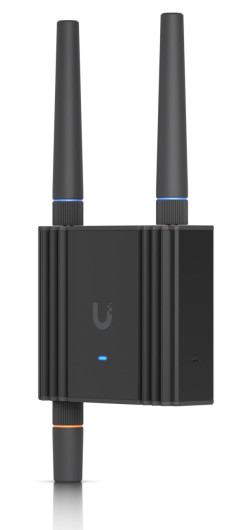 Ubiquiti UniFi UMR-Ultra 2x10/100 FE LAN 1xnanoSIM IoT 4G/LTE CAT4 beltéri Vezeték nélküli ipari router