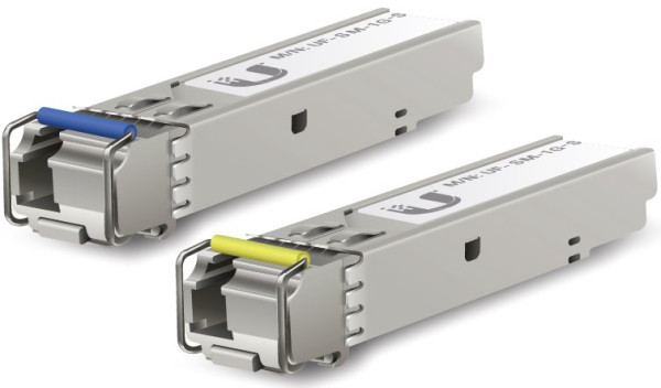 Ubiquiti UACC-OM-SM-1G-S-2 (UF-SM-1G-S) U Fiber 2-Pack Single-Mode BiDi 1Gbps SFP modul pár