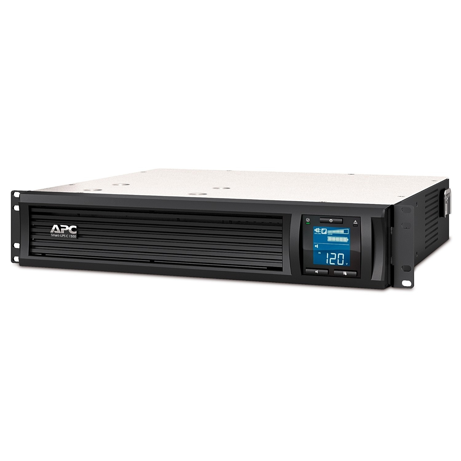 APC SMC1500I-2UC Smart-UPS C 1500VA 900W LCD 230V 2U Rack Smart Connect szünetmentes tápegység
