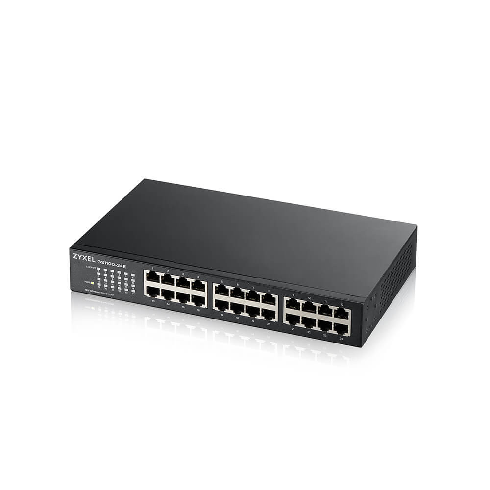 Zyxel GS1100-24E-EU0103F v3 24xGbE LAN port nem menedzselhető Switch