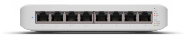 Ubiquiti UniFi USW-Lite-8-PoE 8xGbE LAN 4x PoE+ (52W) port L2 menedzselhető switch