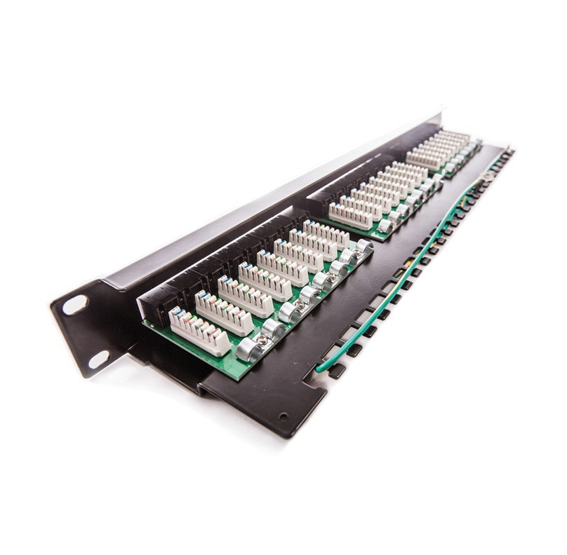 KELINE 606030 19 1U Giga KOMPAKT 24port Cat.5e RJ45/u árnyékolatlan patch panel