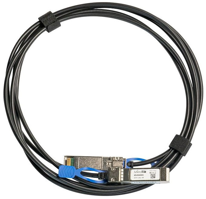 MikroTik XS+DA0001 SFP/SFP+/SFP28 1m direct attach kábel