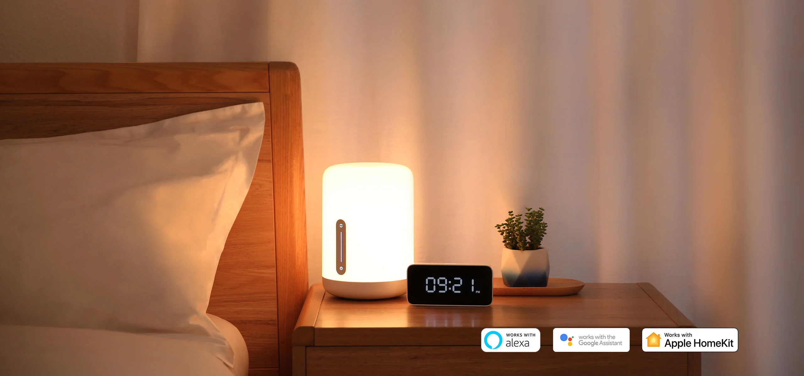 XIAOMI Mi Bedside Lamp 2 okos éjjeli lámpa banner