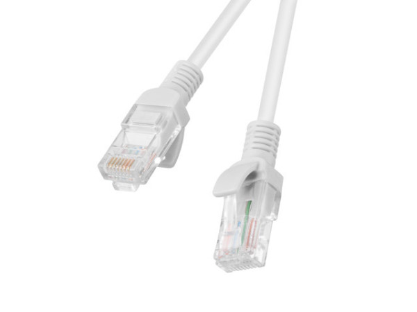 Lanberg PCU5-10CC-5000-S Cat.5e U/UTP PVC CCA AWG26 árnyékolatlan réz bevonatú alumínium szürke patch kábel 50m