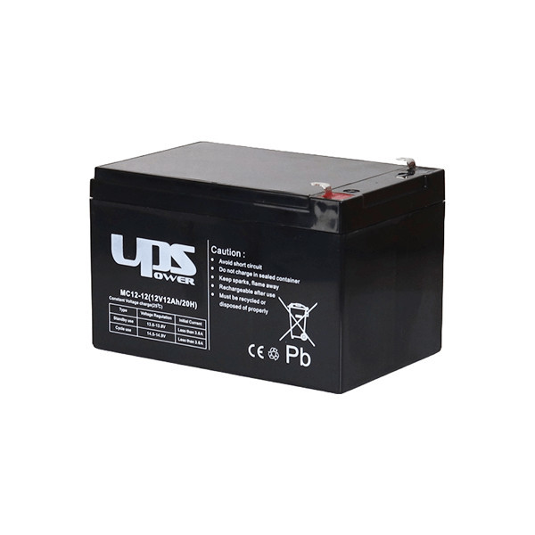 UPS Power MC12-12 12V 12Ah zselés akkumulátor