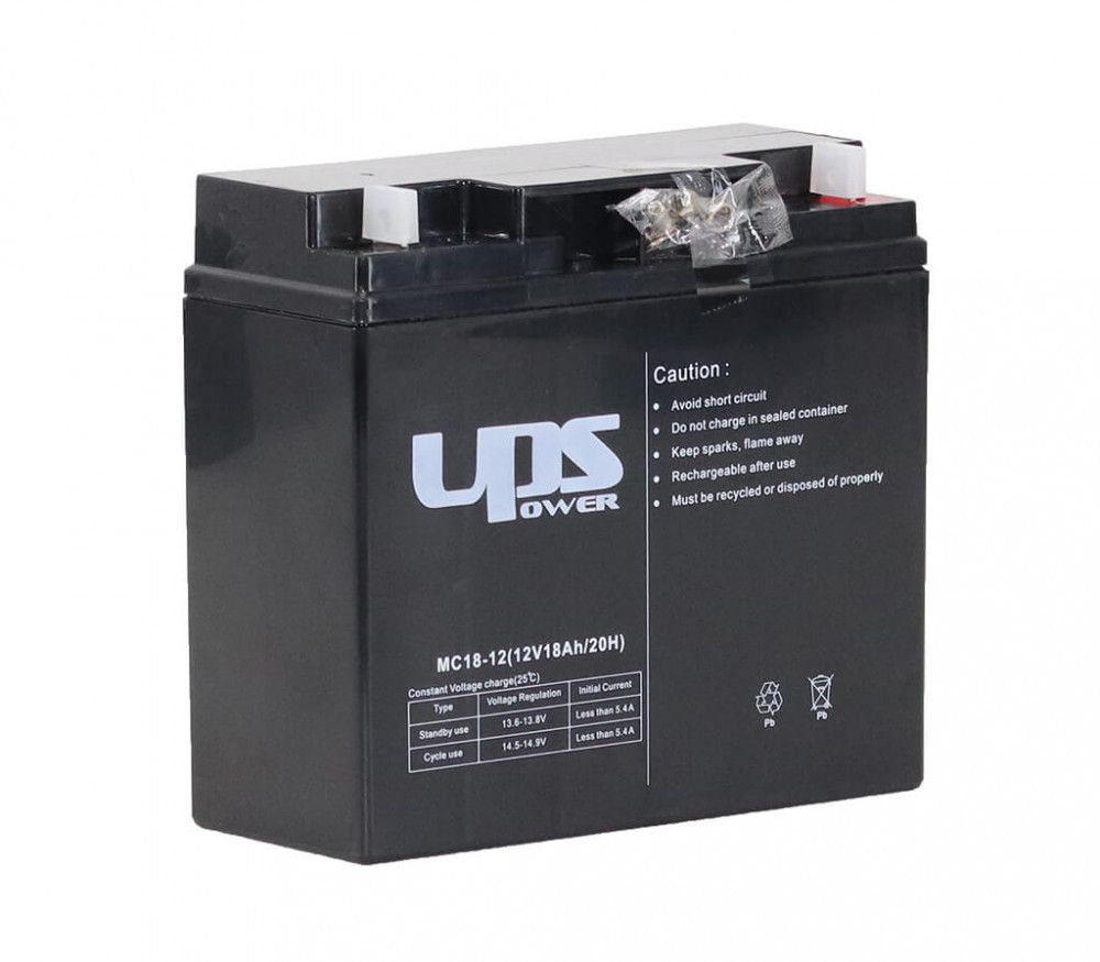 UPS Power MC18-12 12V 18Ah zselés akkumulátor