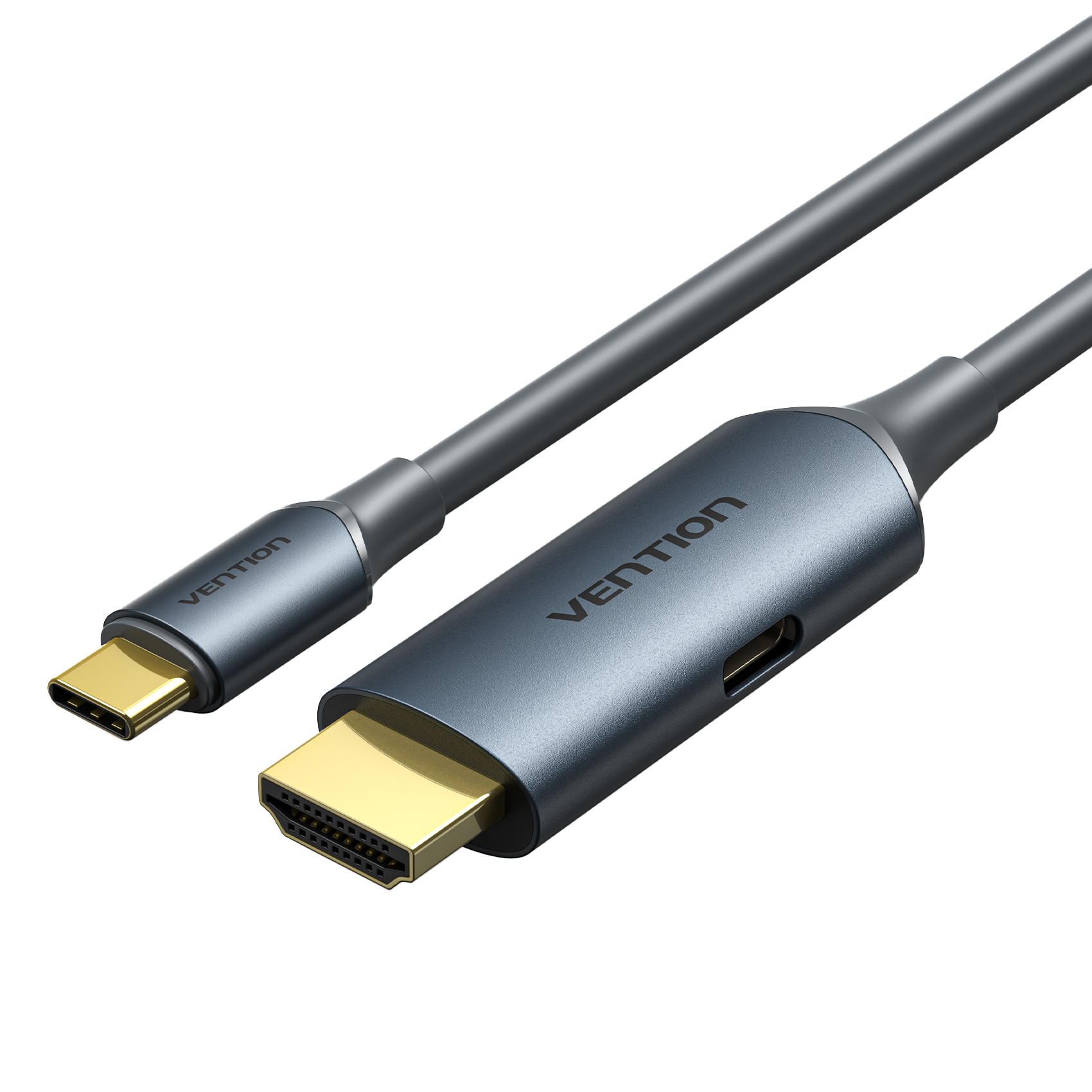 Vention HDMI -> USB-C (Szürke, 4K),  1,5m, kábel