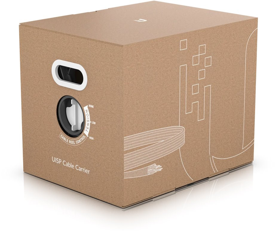 Ubiquiti UISP-Cable-Carrier Cat.5e kültéri SFTP kábel 305 méteres dobon