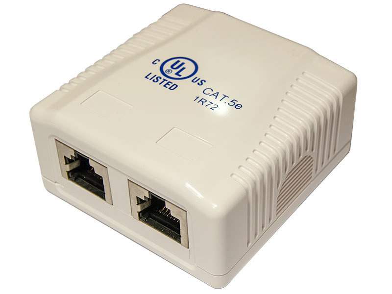 RAIN FTA5211 Cat.5e FTP 2 portos öntapadós fali aljzat