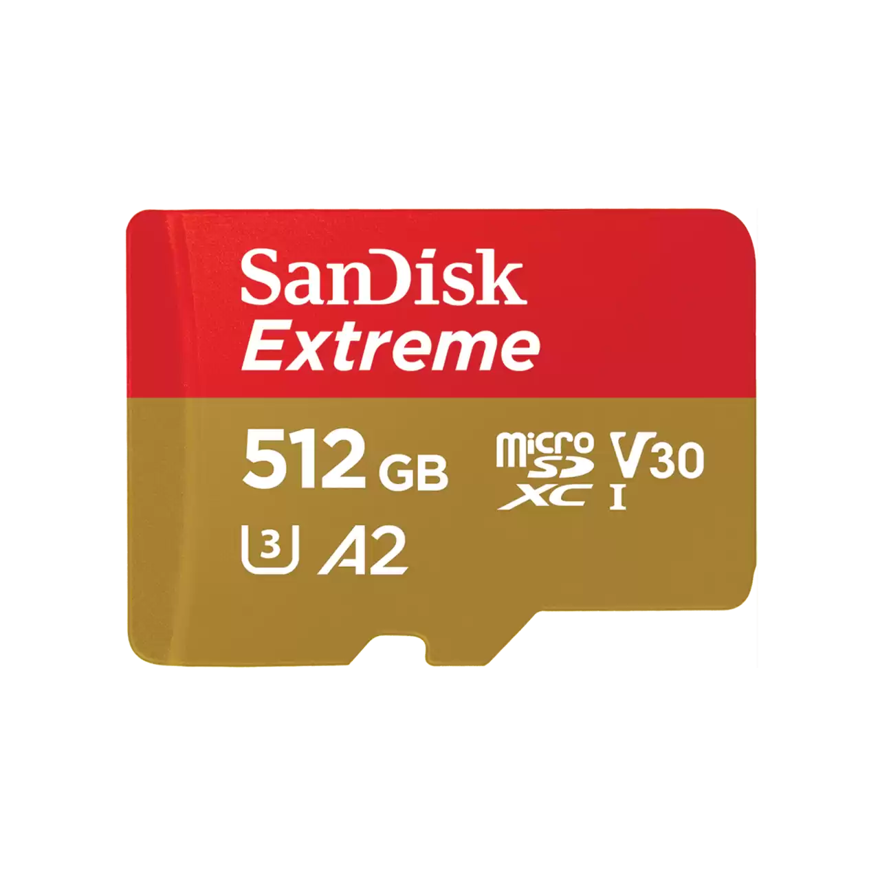 SanDisk microSD Extreme 512GB memóriakártya, 190 MB/s (SDSQXAV-512G-GN6MA)