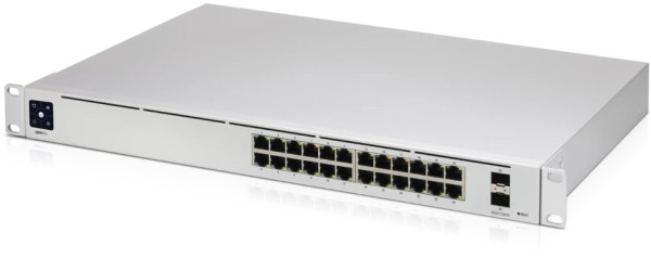Ubiquiti UniFi USW-PRO-24 Gen2 24port GbE LAN 2xSFP+ port L3 menedzselhető switch