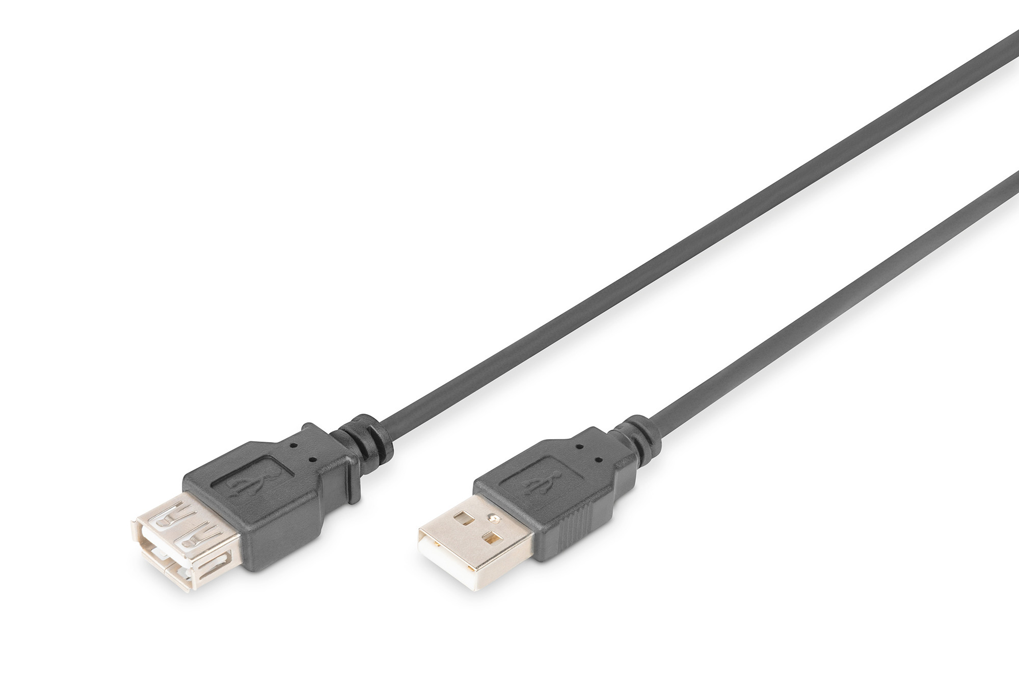 DIGITUS AK-300202-030-S High Speed duplán árnyékolt USB 2.0 hosszabbító kábel 3m