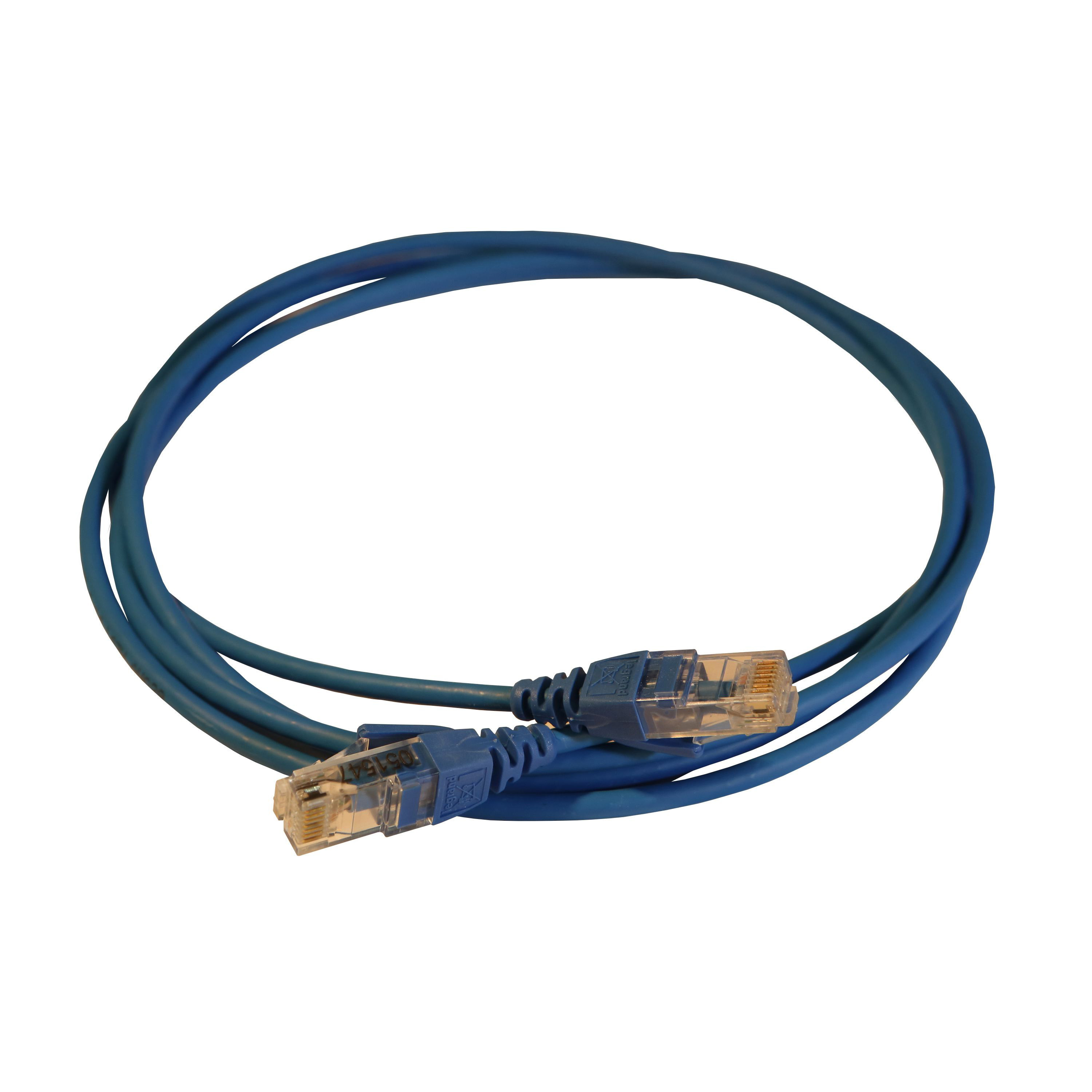 Legrand 051546 Cat.6 árnyékolatlan U/UTP LSZH (LSOH) AWG24 LCS3 1m kék patch kábel