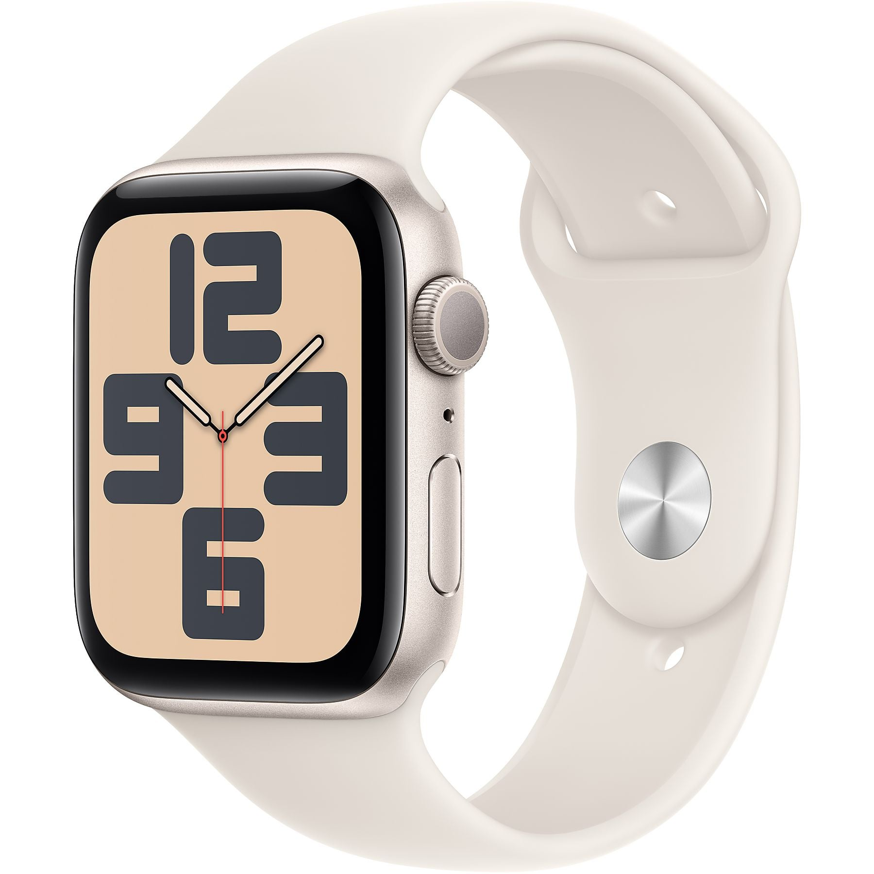Apple Watch SE2 v3 GPS 40mm Starlight Alu Case with Starlight Sport Band - S/M