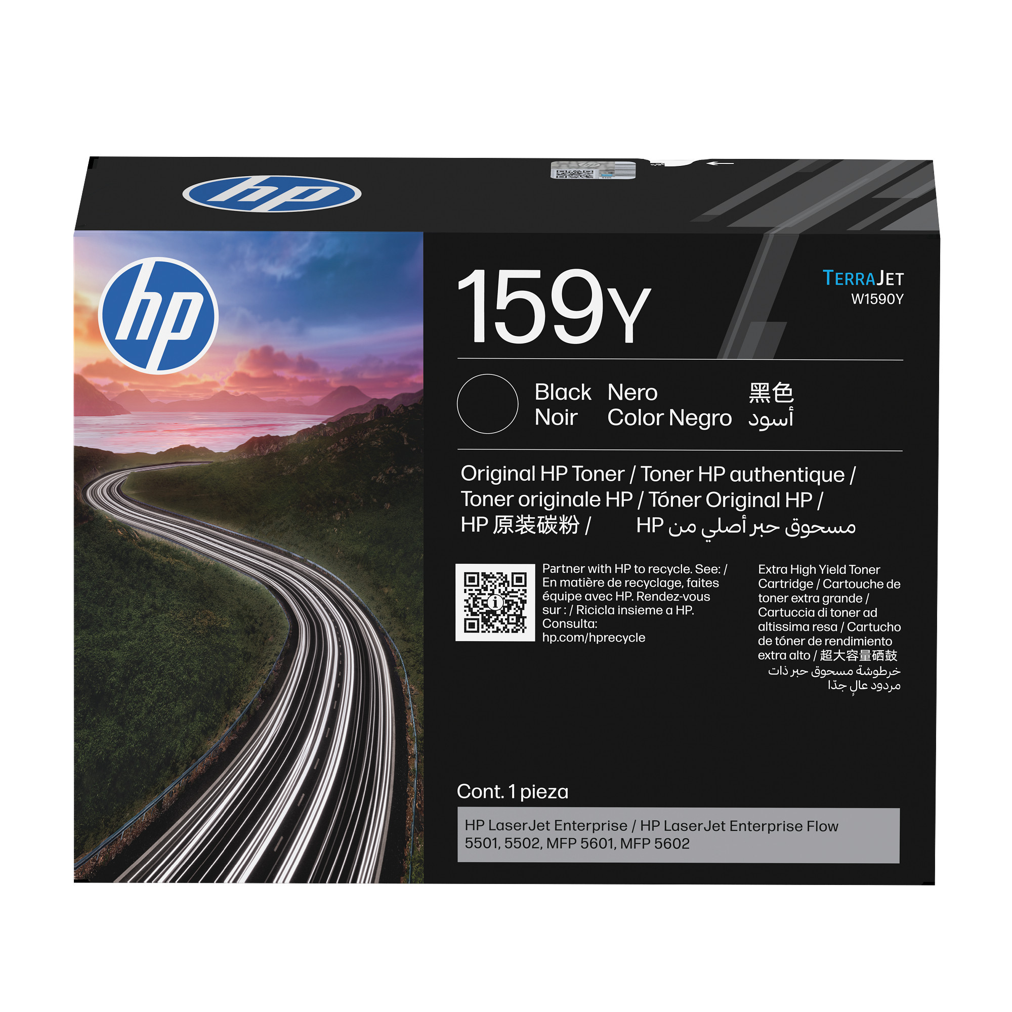 HP W1590Y Toner Black 26.000 oldal kapacitás No.159Y