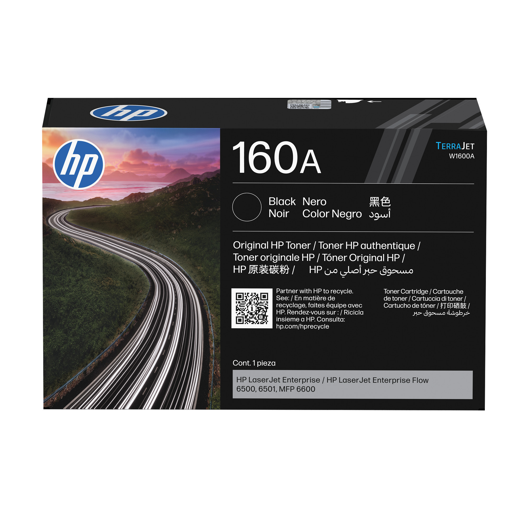 HP W1600A Toner Black 10.500 oldal kapacitás No.160A