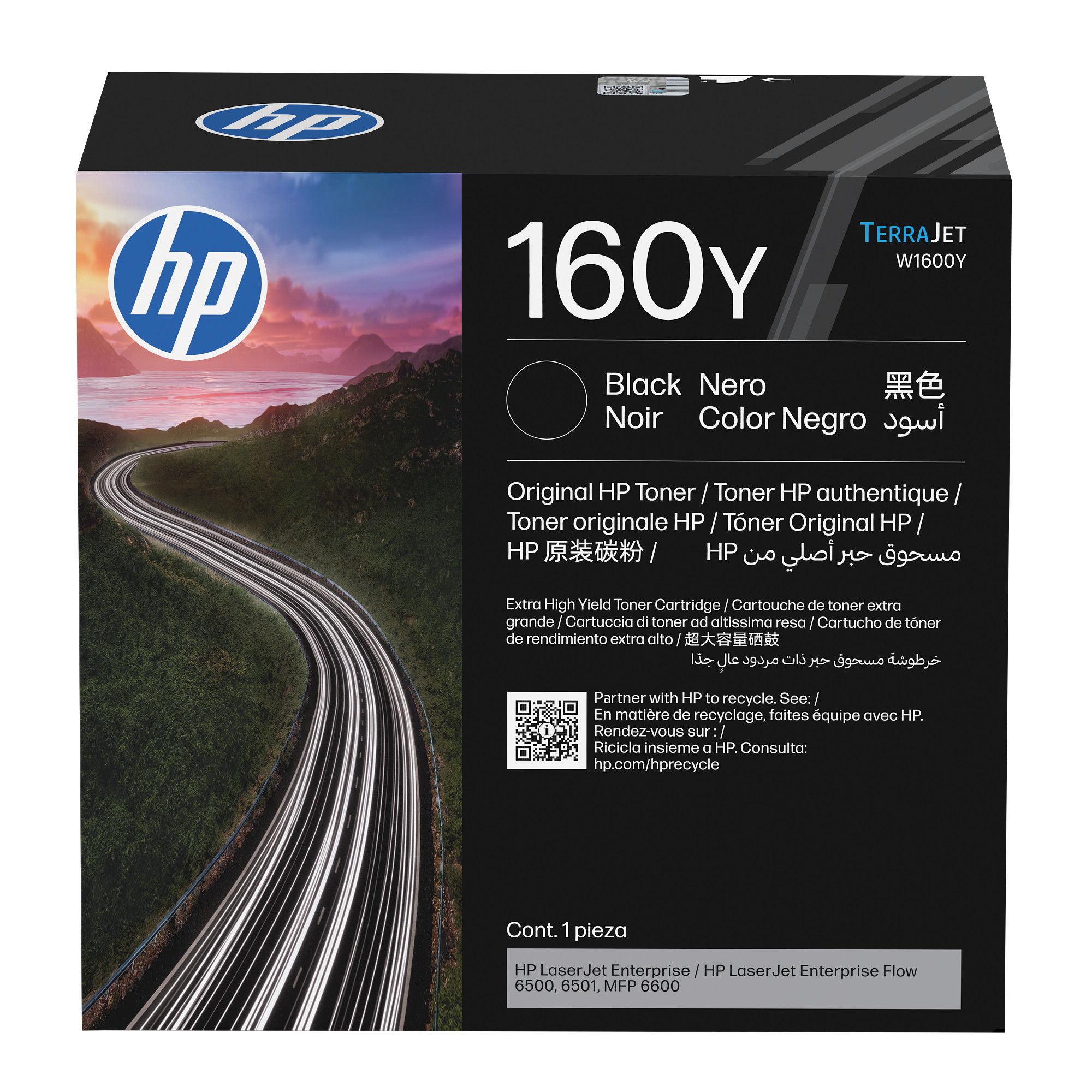 HP W1600Y Toner Black 38.000 oldal kapacitás No.160Y