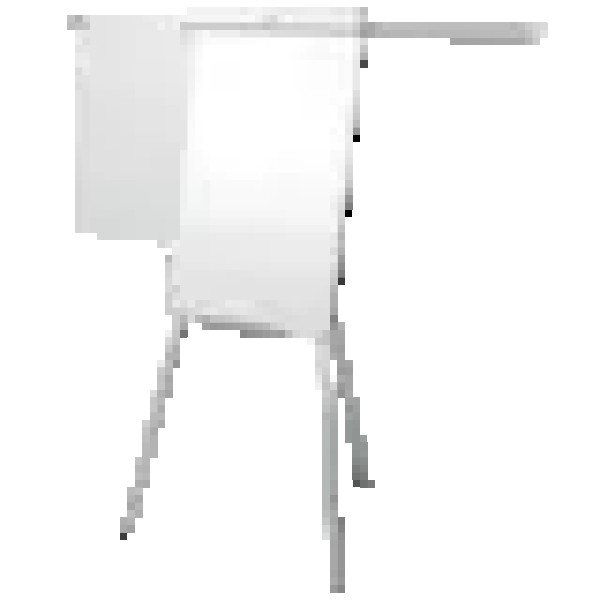 Nobo Impression Pro acél fehértábla és flipchart állvány kihajtható karokkal, fehér