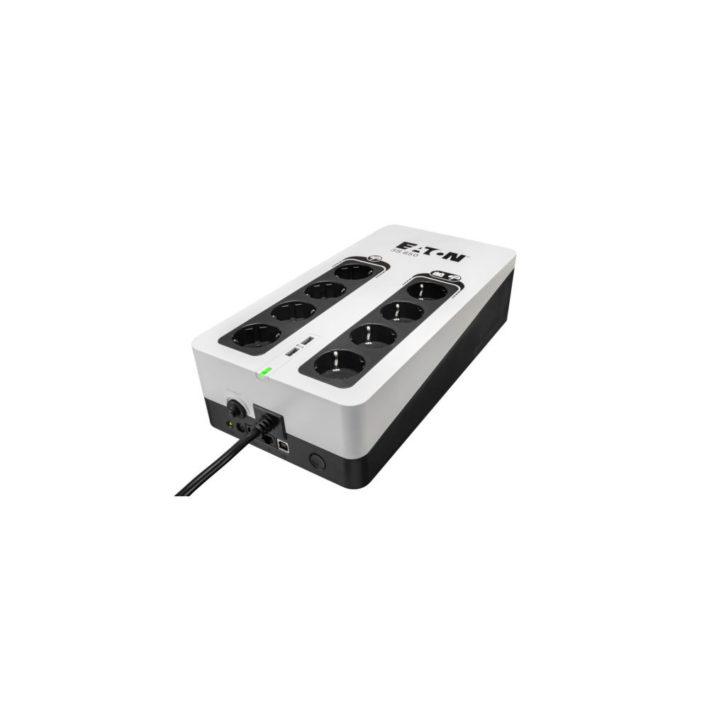 EATON 3S850D 3S 850VA USB DIN 510W 230V SCH Tower szünetmentes tápegység