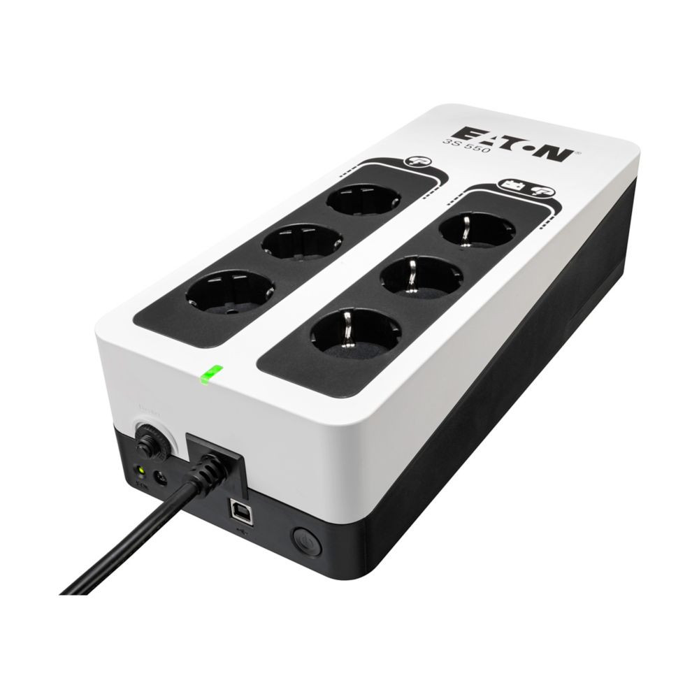 EATON 3S550D 3S 550VA USB DIN 330W 230V SCH Tower szünetmentes tápegység