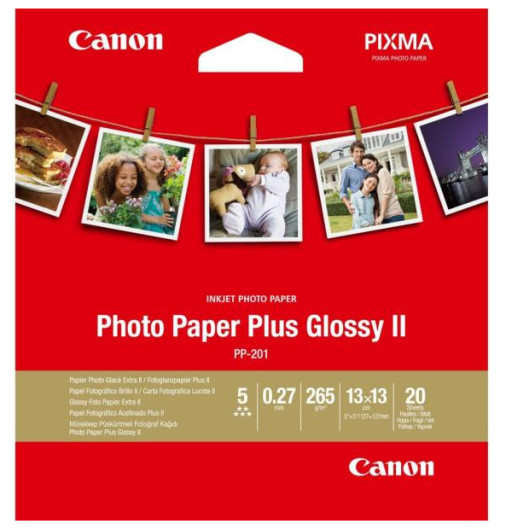 Canon PP-201 fényes fotópapír (9x9cm, 20 lap, 265g)