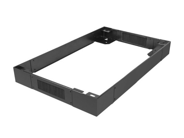 Lanberg CK01-60-B 600x1000mm fekete lábazat álló rack szekrényhez