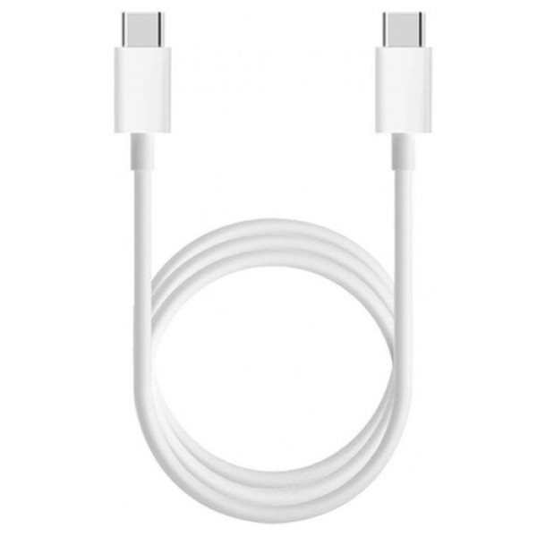 Xiaomi USB 2.0 Type C Töltő/adatkábel Fehér 1.5m