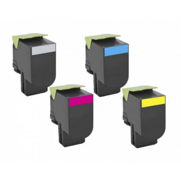 Utángyártott LEXMARK CS317 Toner Yellow 2.300 oldal kapacitás IK