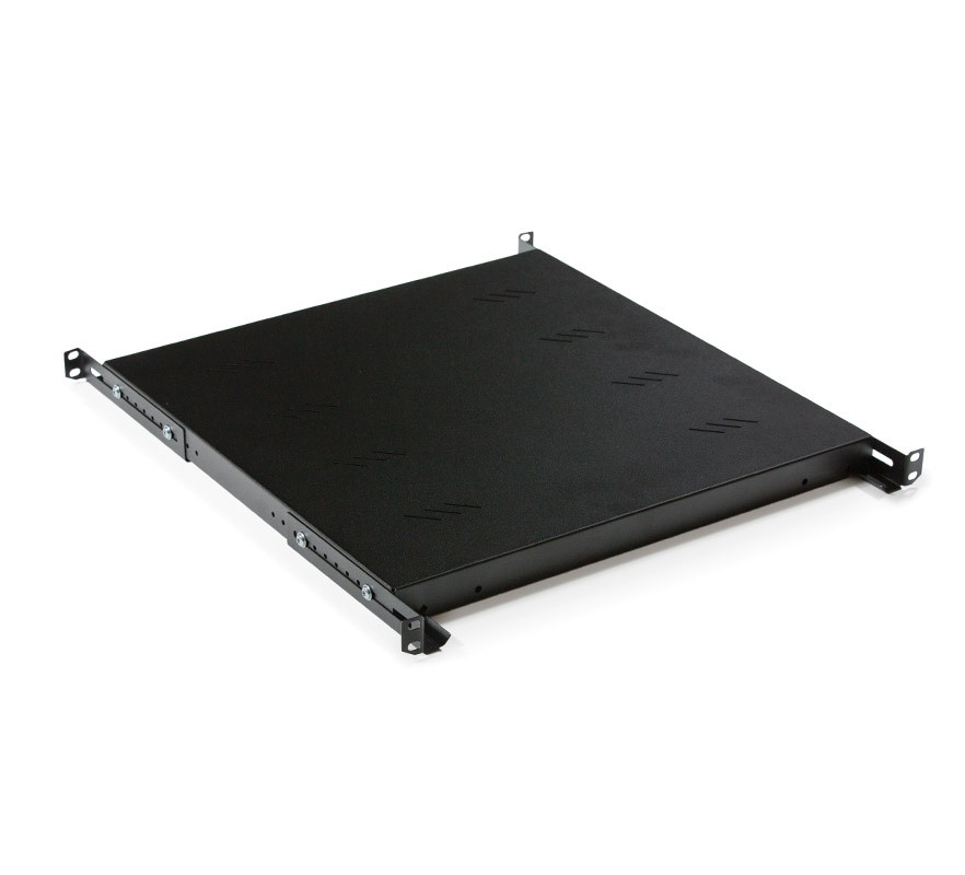 Triton RAB-UP-850-A4 19" 1U 850mm 80kg perforált rack polc