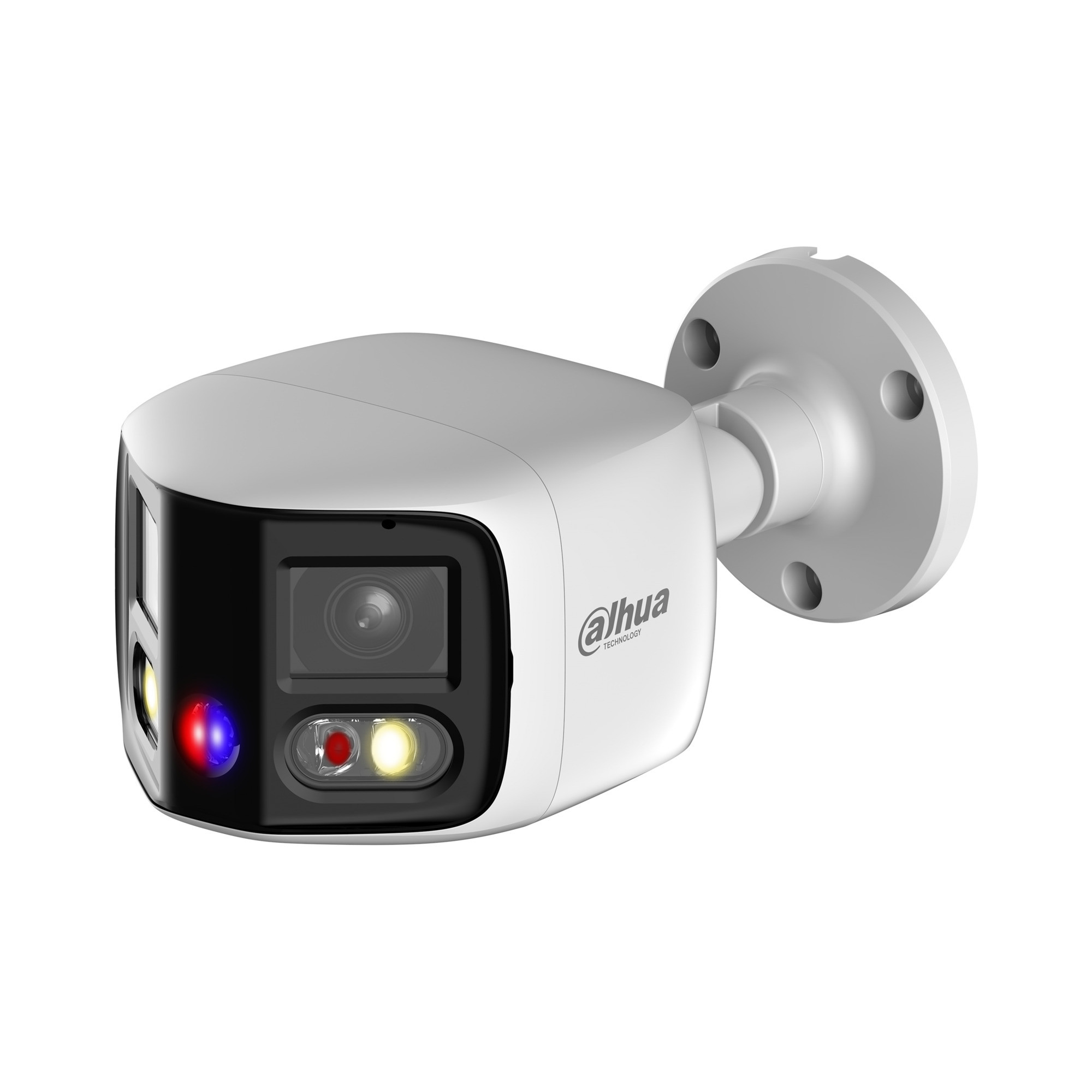 Dahua IPC-PFW3849S-A180-E2-AS-PV-0280B Kültéri, 2x4MP, WizSense, 2,8mm, IR/LED 25m, Full-Color, TiOC IP Panoráma csőkamera