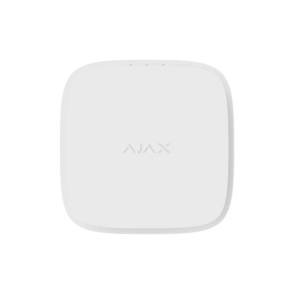 Ajax FIREPROTECT-2-RB-HSCO-WHITE Vezeték nélküli fehér hő-, füst- és szén-monoxid érzékelő cserélhető elemekkel