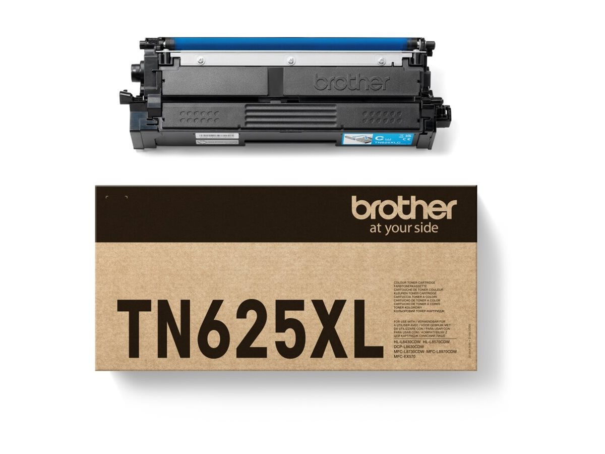 Brother TN-625XLC Toner Cyan 4.500 oldal kapacitás