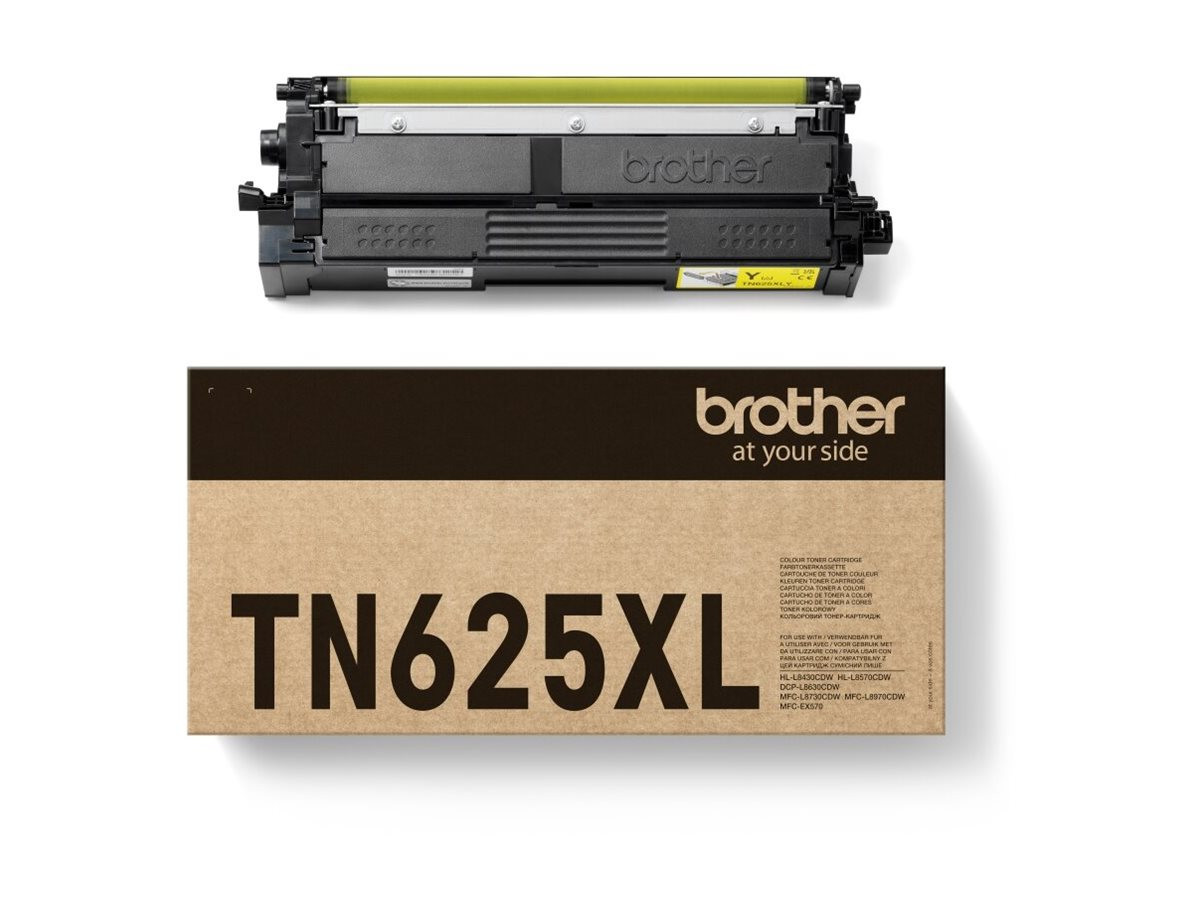 Brother TN625XLY Toner Yellow 4.500 oldal kapacitás